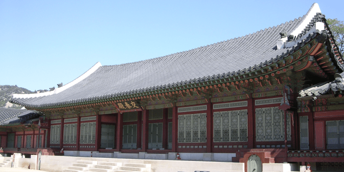 Gyotaejeon Hall Gyeongbokgung Palace Seoul queen's residence Joseon Dynasty Korea